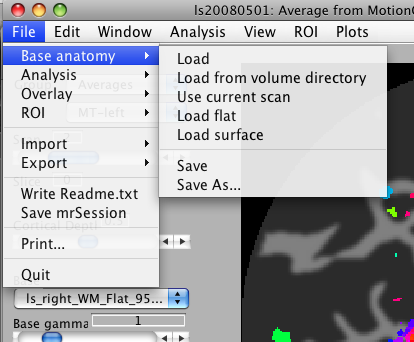 File Menu (Matlab on Mac OSX)